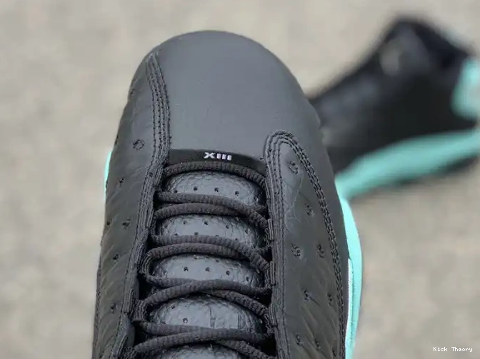 Kick Theory 13 Black Air Retro Green 414571-030 Island Jordan 0508